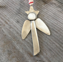 Artisan Angel Ornament - Upcycled Silverware Pieces - #4549