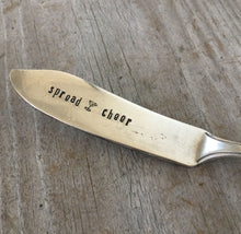 Hand Stamped Spreader - SPREAD CHEER (MARTINI) - #4557