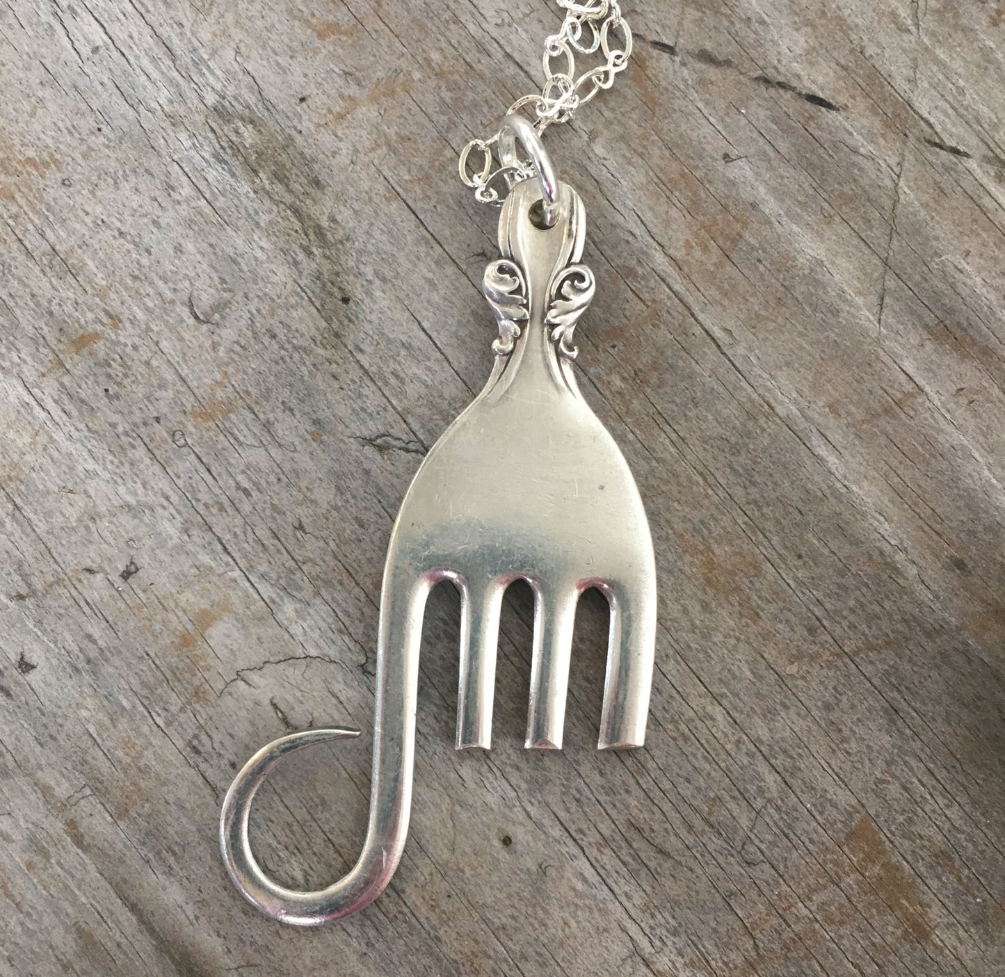 Fork Elephant Necklace - #4576