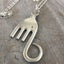 Fork Elephant Necklace - #4576