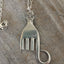 Fork Elephant Necklace - #4576