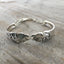 Evening Star Upcycled Spoon Bracelet