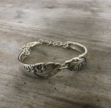 Upcycled Silverware Jewelry Link Bracelet