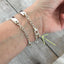 Upcycled Spoon link bracelet clasp view