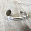 Stamped Spoon Cuff Bracelet Badass