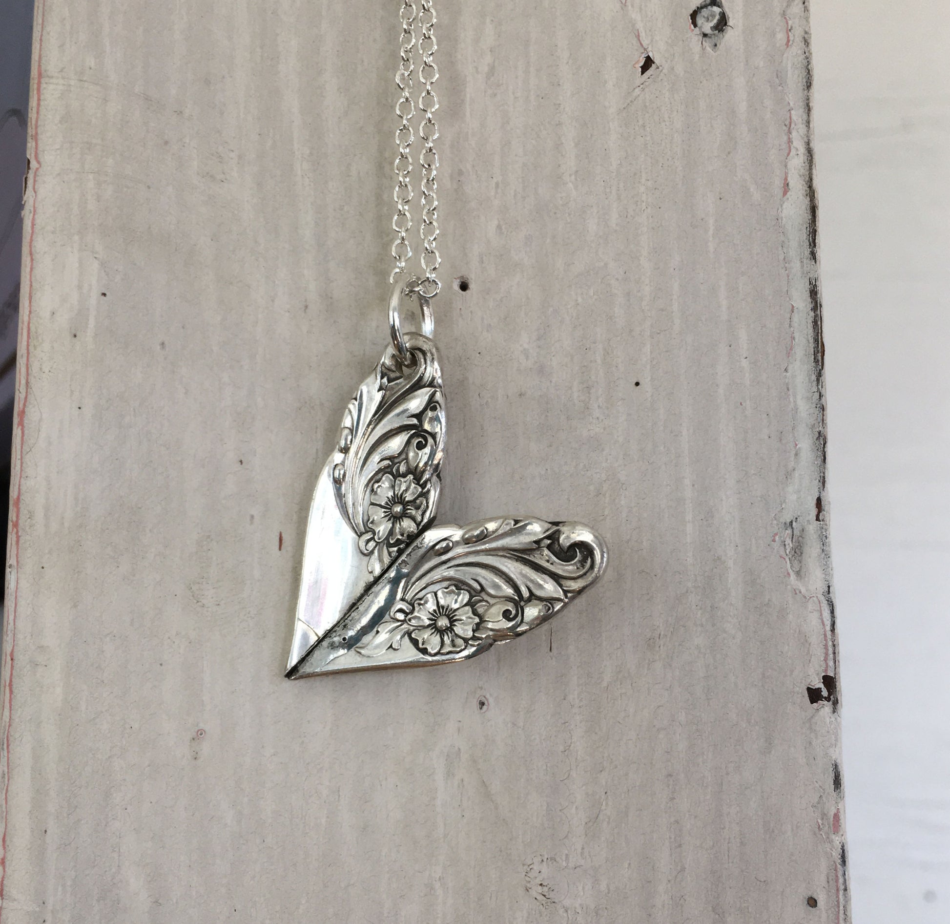 SPoon Necklace from Community SIlverplate Evening Star