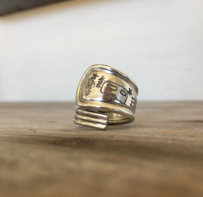 "Sierra" Spoon Ring EXPLORE - #4627