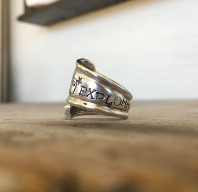 "Sierra" Spoon Ring EXPLORE - #4627