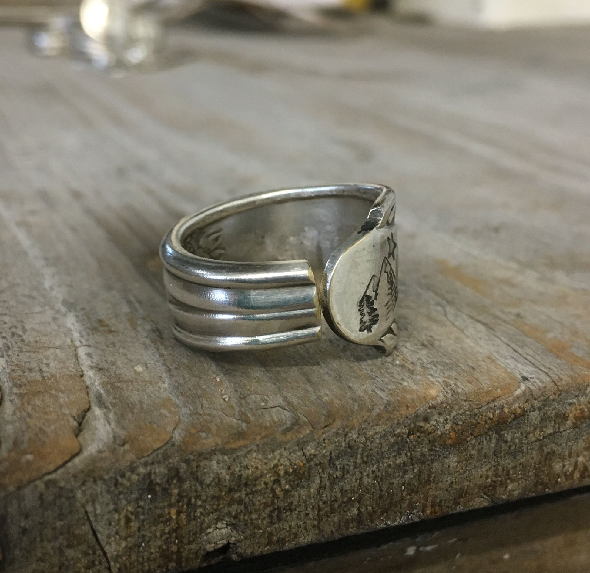 Round spoon ring siz 7.5