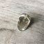 Fawn silverware ring inside - upcycled demi-tasse spoon
