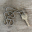 Stamped Key Necklace - LIVE FREE - #4762