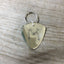 Floral Monogram Stamped Spoon Keychain "M"