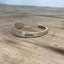 Upcycled silverware spoon cuff bracelet stamped BADASS