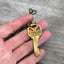 Stamped Key Necklace - EXPLORE - #4770