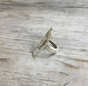 Women of Nature Spoon Ring - STELLA - Size 6.5
