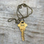 Stamped Key Necklace - FAITH - #4772