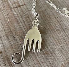 Elephant Necklace from Upycled antique fork