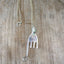 Fork Elephant Necklace - #4779