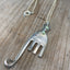 Fork Elephant Necklace - #4779