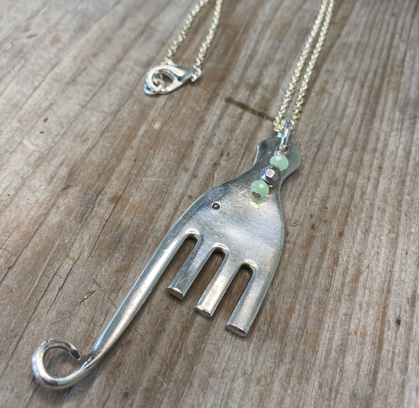 Fork Elephant Necklace - #4779