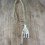 Fork Elephant Necklace - #4779