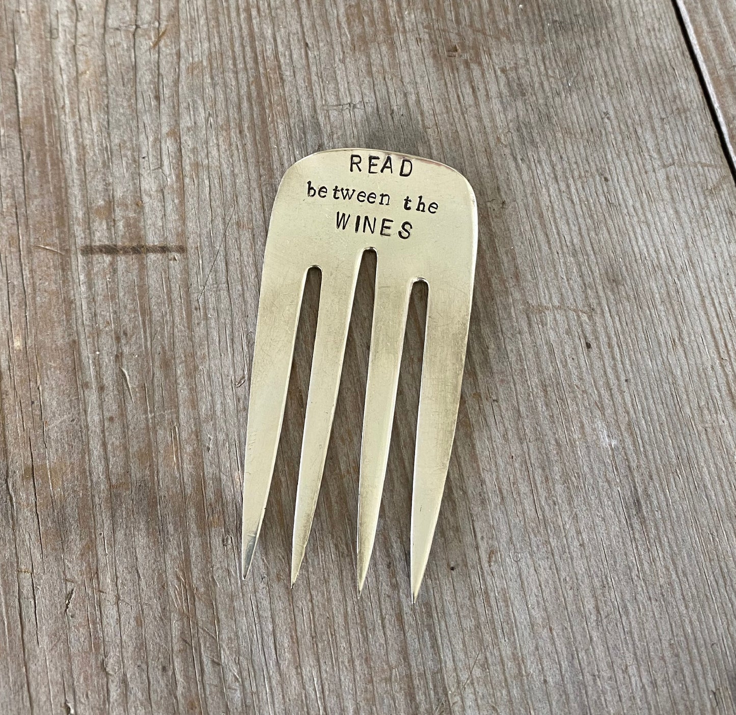 Fork Bookmark - READ BETWEEN THE WINES - #4780