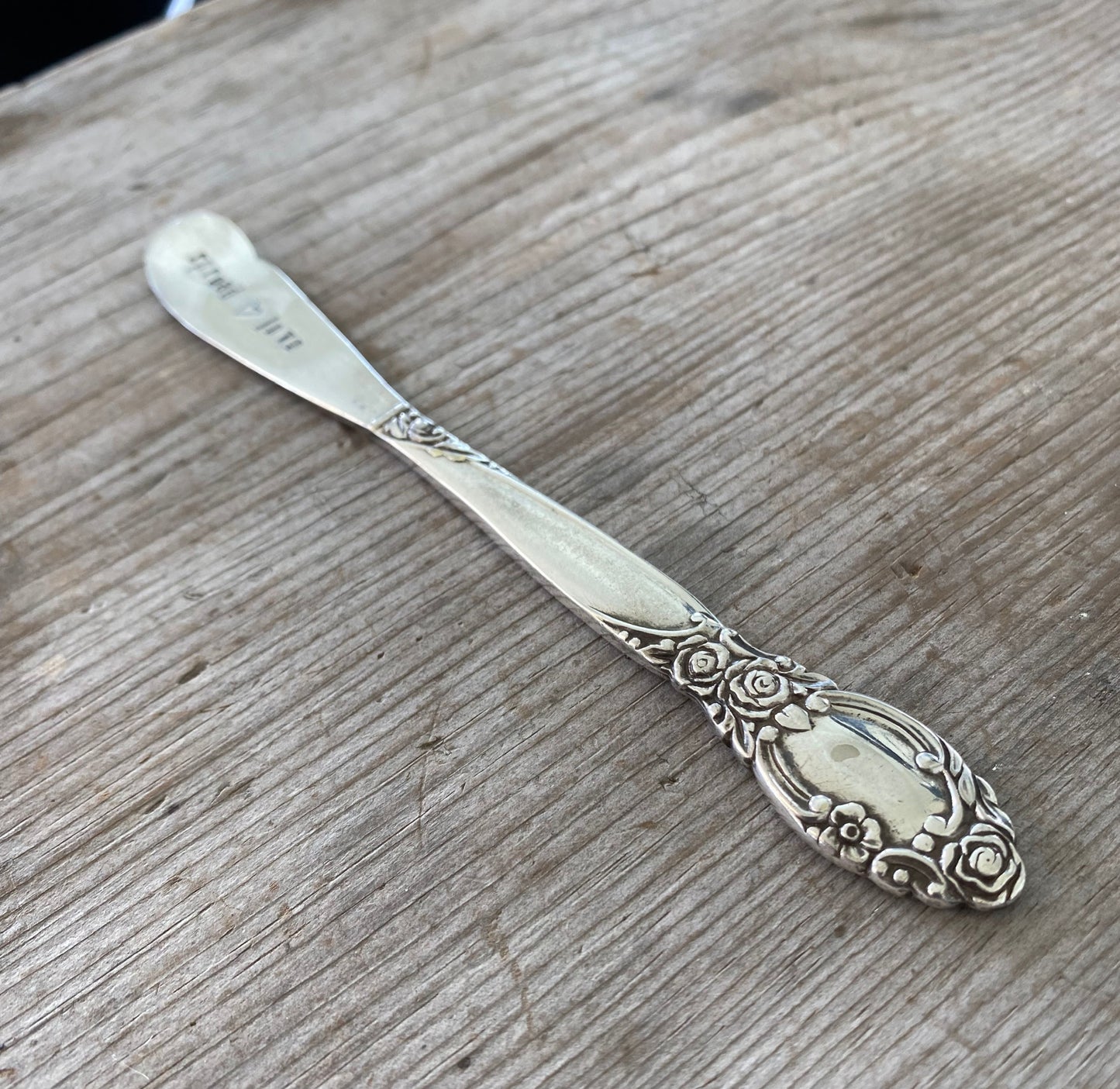 Hand Stamped Cheese Spreader Knife - SPREAD LOVE - #4790