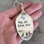 Stamped Spoon Necklace - STAY WILD FLOWER CHILD
