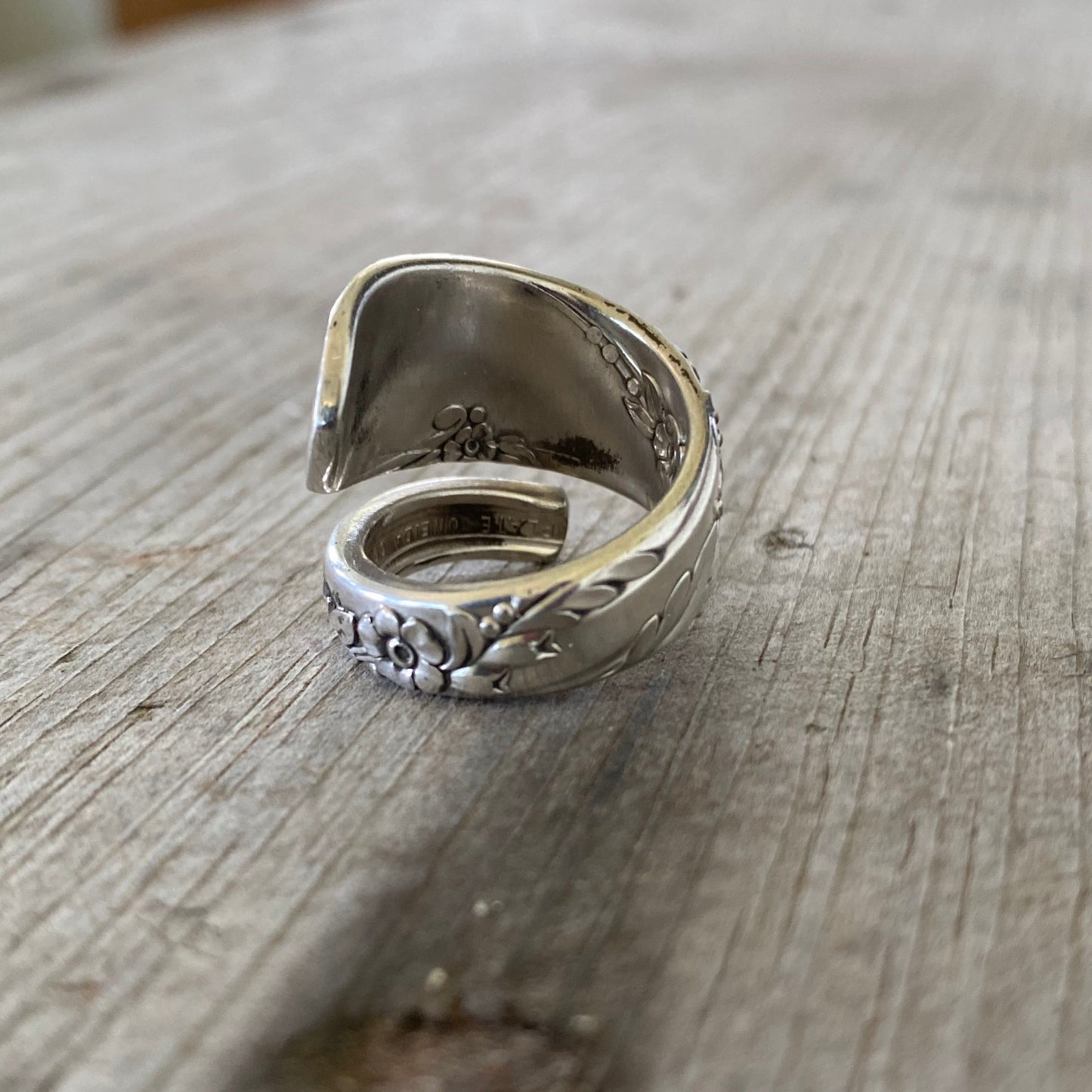 Spoon Ring - BRIDAL WREATH - #4728