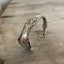 Spoon Cuff Bracelet Art Nouveau Design