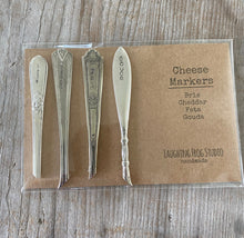 Silverware Handle Cheese Markers - Set of 4 - #4930