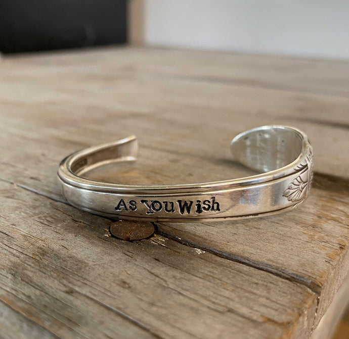 Spoon Cuff Bracelet - AS YOU WISH - #4861
