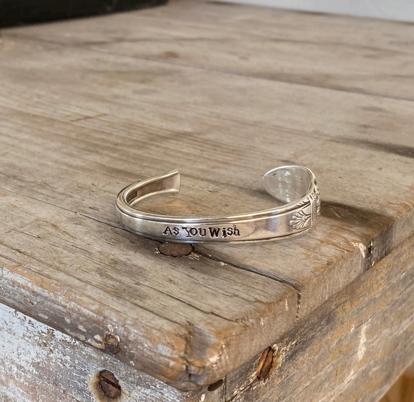 Spoon Cuff Bracelet - AS YOU WISH - #4861