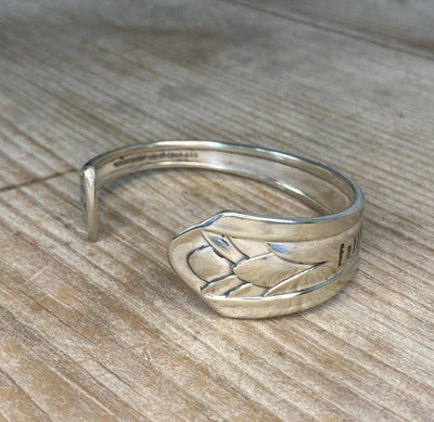 Spoon Cuff Bracelet - FAITH - #4910