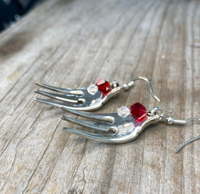 Fork Earrings - Unknown - #4918