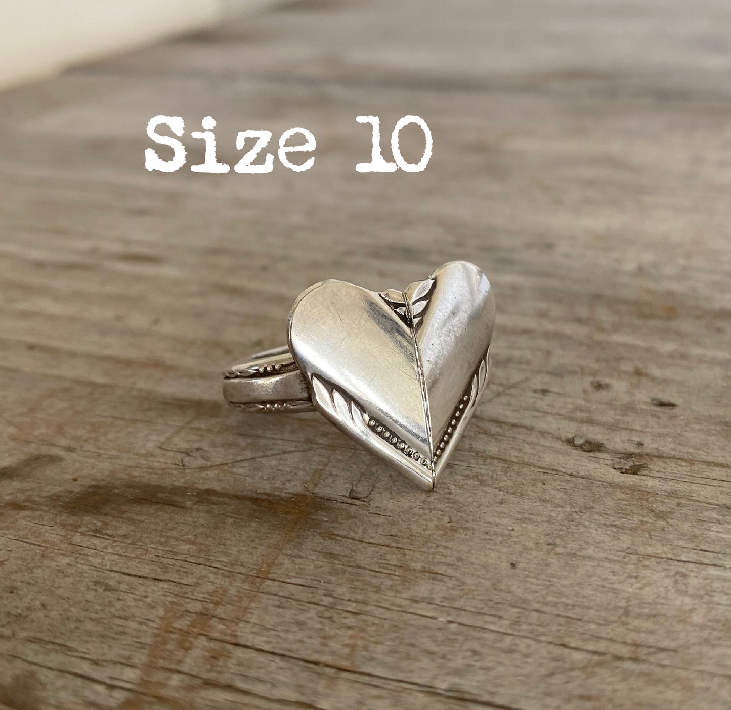 Heart Spoon Ring - HIAWATHA
