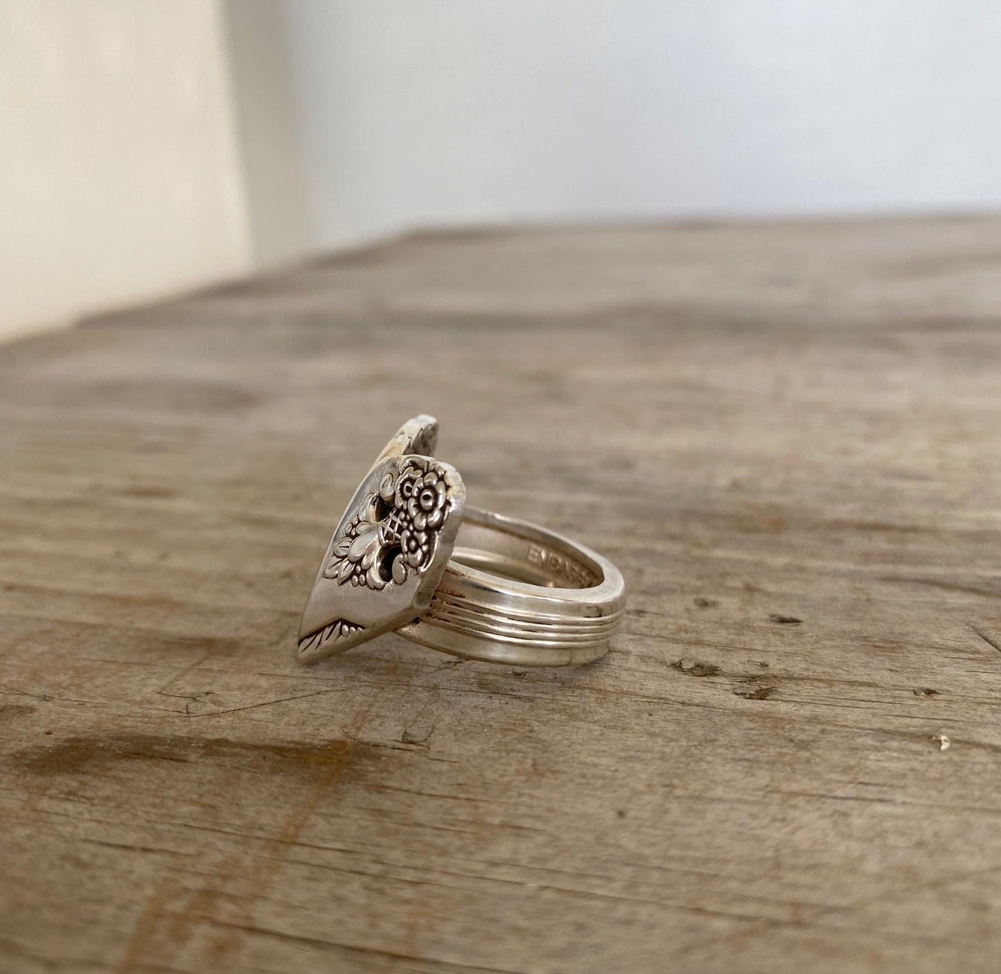 Heart Spoon Ring - LOVELY LADY - Size 9.5