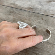 Heart Spoon Ring - GROSVENOR - Size 7.5