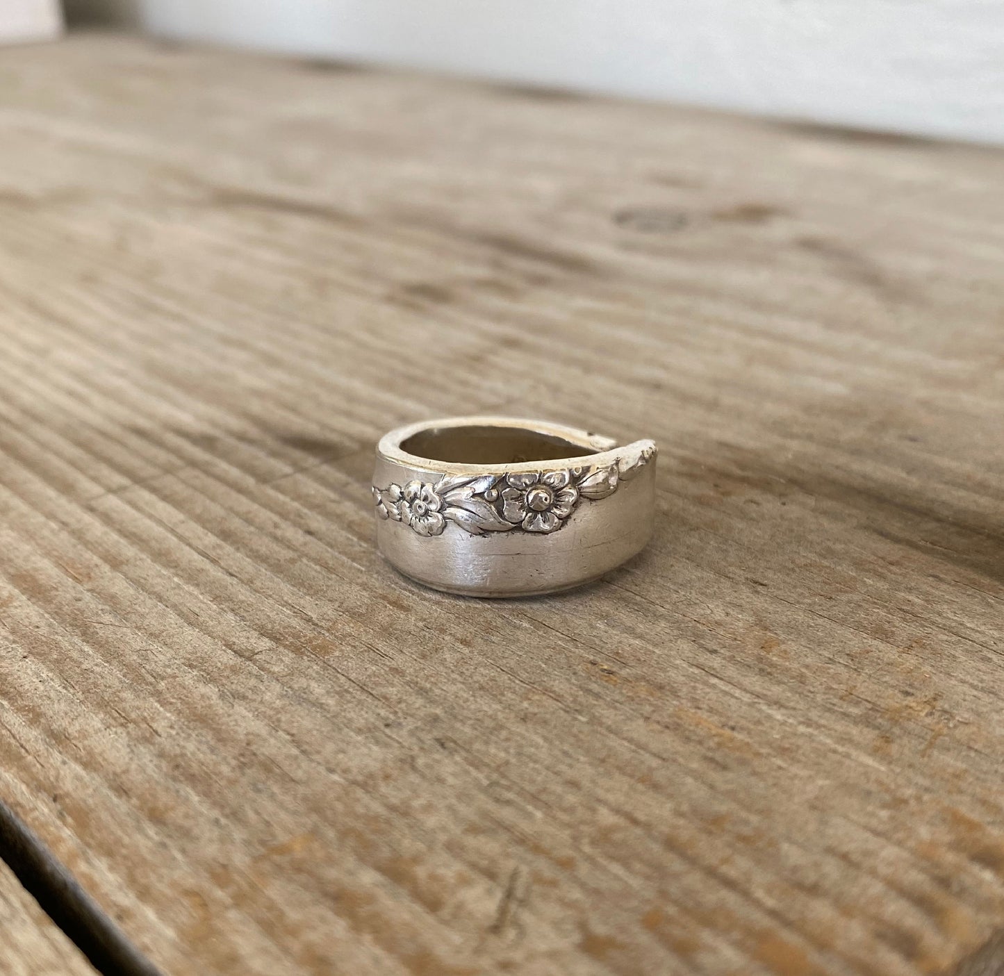 SALE Spoon Ring - Lilac Time