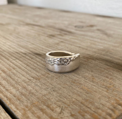 SALE Spoon Ring - Lilac Time