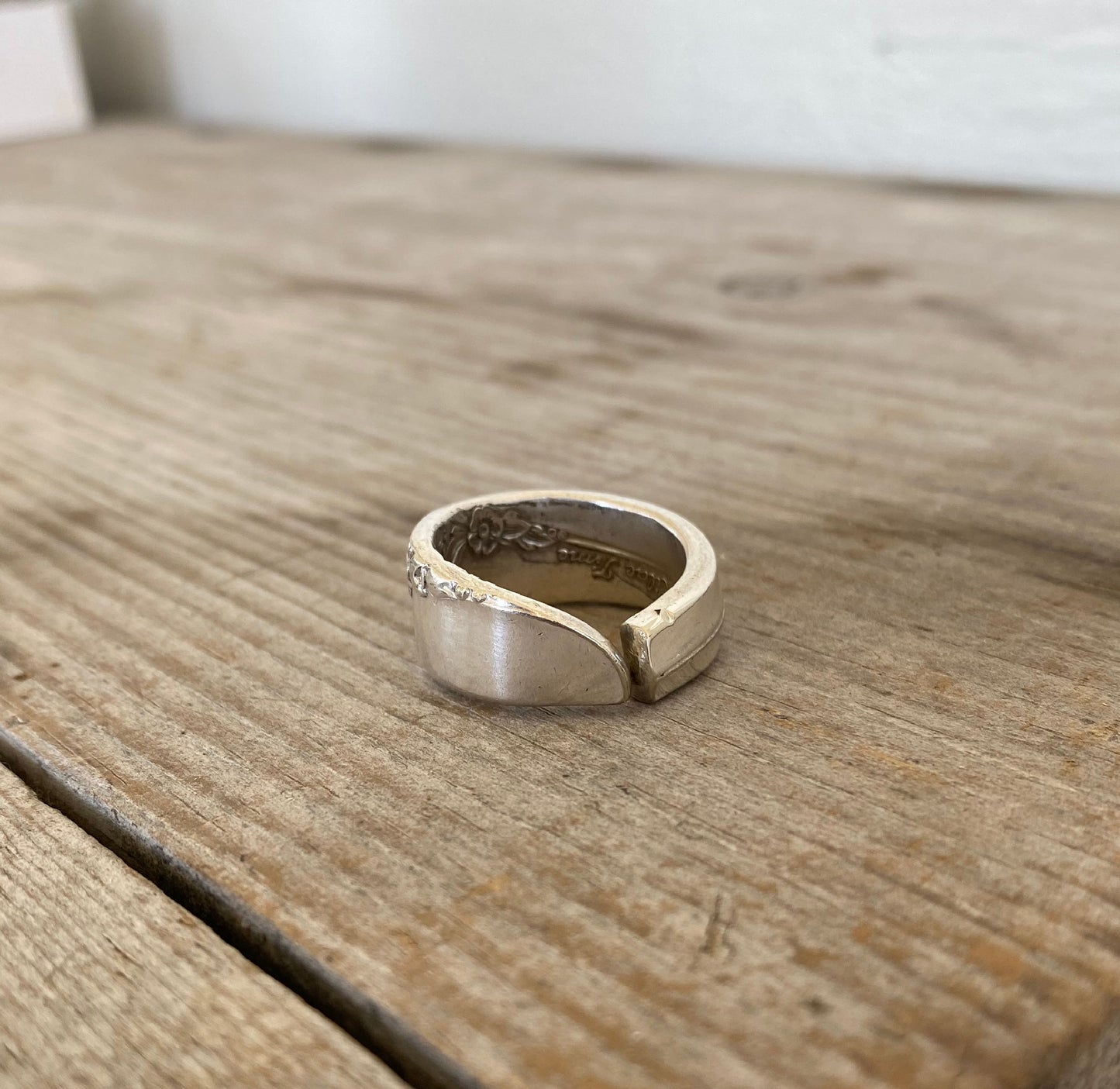 SALE Spoon Ring - Lilac Time