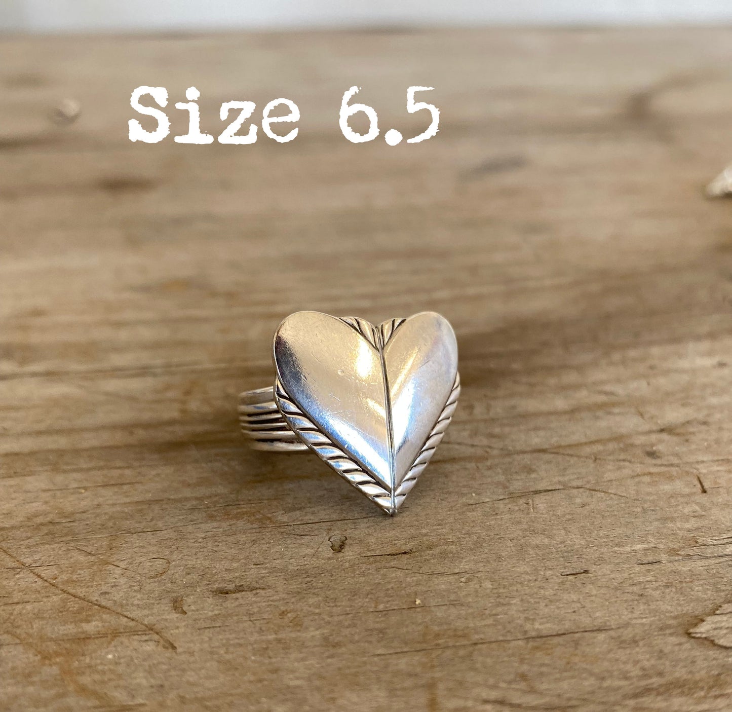 Heart Spoon Ring - HIAWATHA