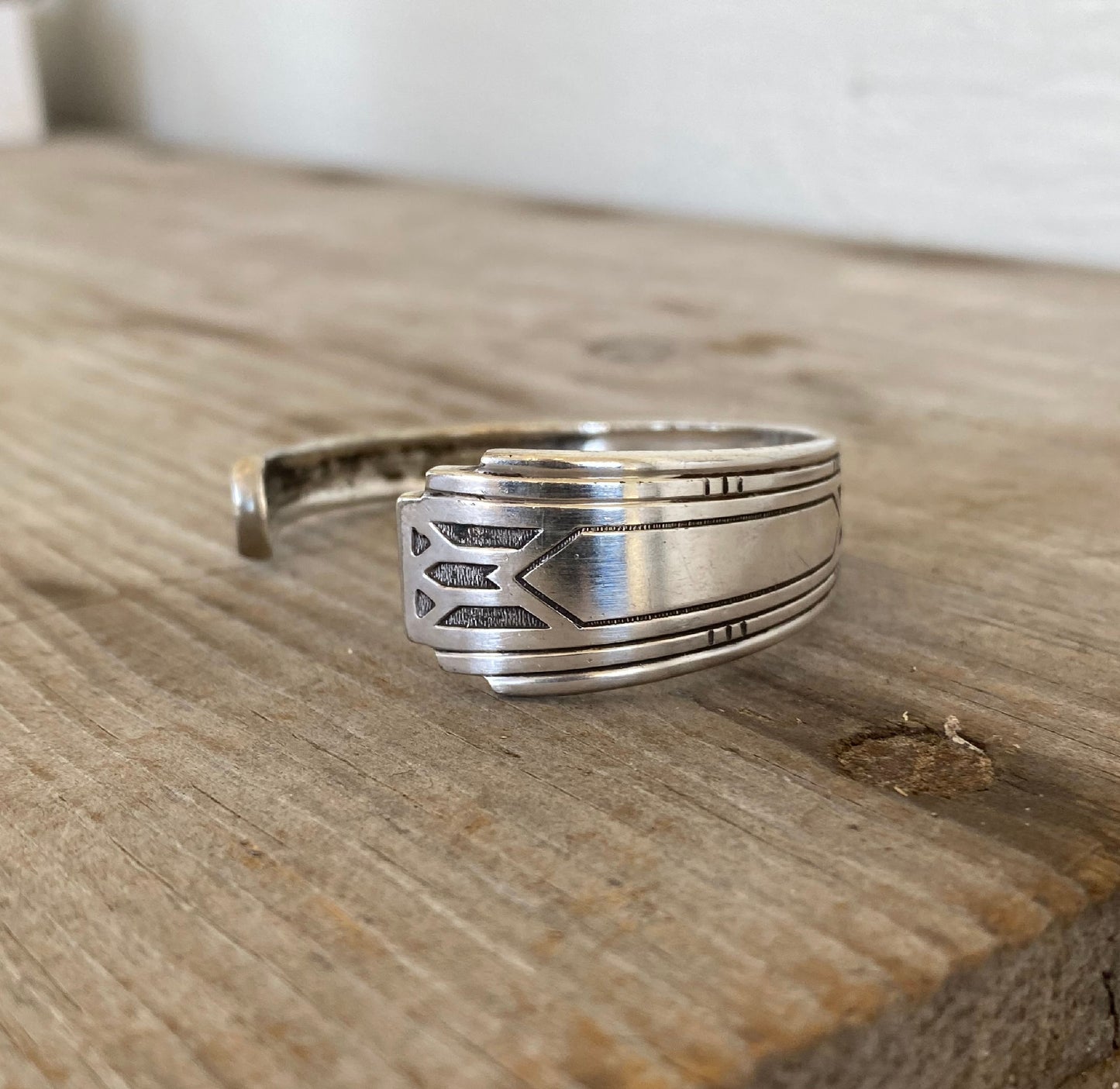 Spoon Cuff Bracelet - FRIENDSHIP/MEDALITY
