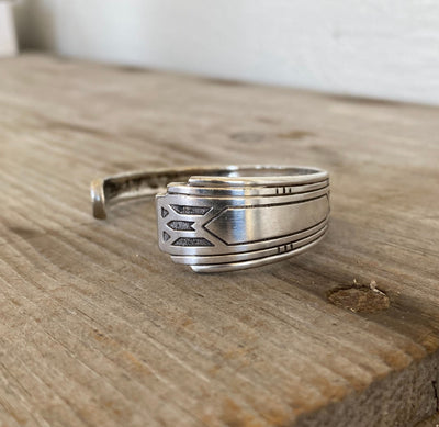 Spoon Cuff Bracelet - FRIENDSHIP/MEDALITY