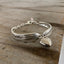 Spoon Bracelet w/ Puffy Heart Charm