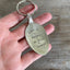 Stamped Spoon Keychain - THERE IS A DEFIANCE IN BEING A DREAMER