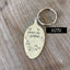 Stamped Spoon Keychain - ENJOY THE JOURNEY -