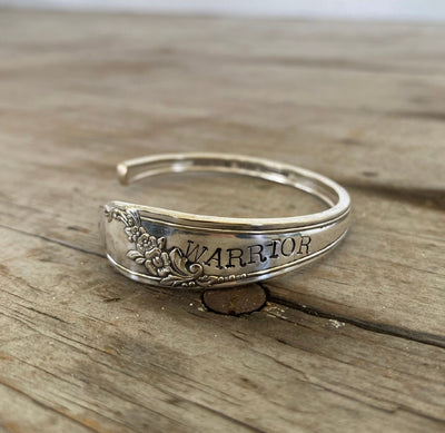 Spoon Cuff Bracelet - WARRIOR - Queen Bess