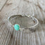 Spoon Link Bracelet with Jadeite Coin Bead - #5080