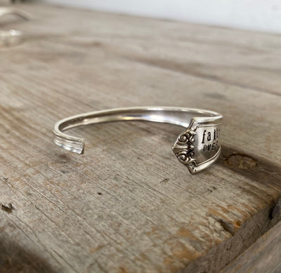 Spoon Cuff Bracelet - FAITH OVER FEAR